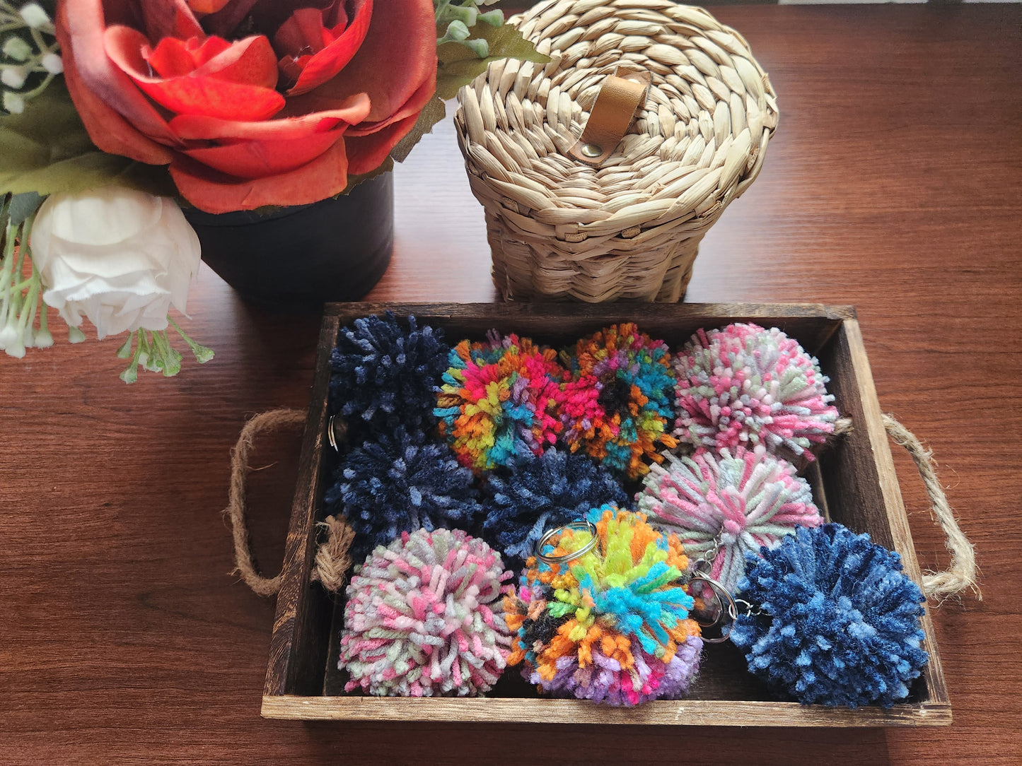 PomPom Keychain