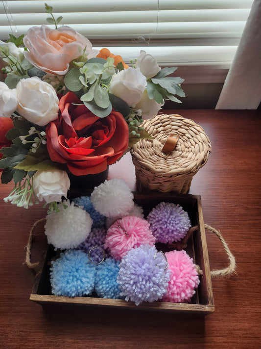 PomPom Keychain