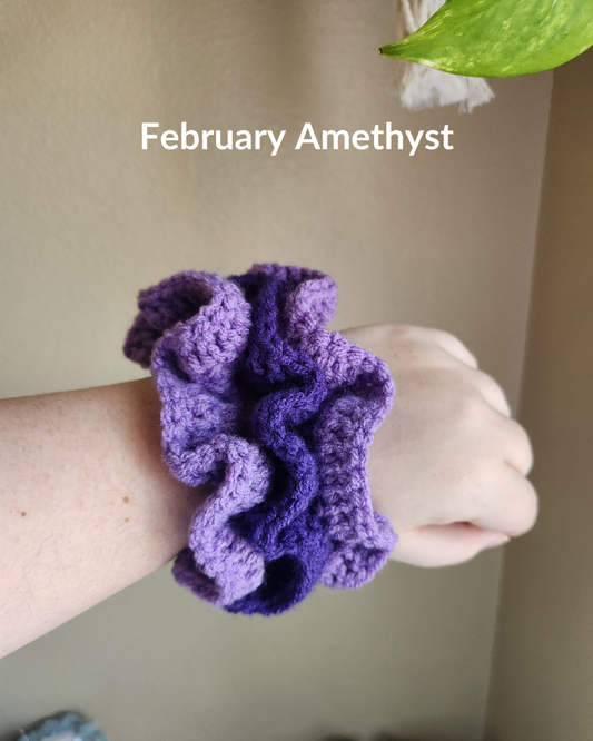 Birthstone Scrunchies